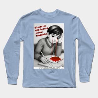 Red Ink Rumination Long Sleeve T-Shirt